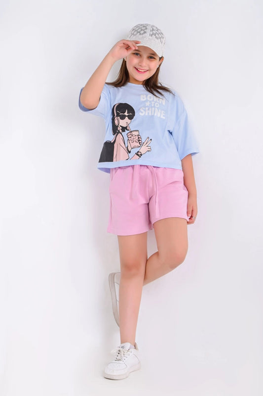 Boxy Cut Oversize Croptop